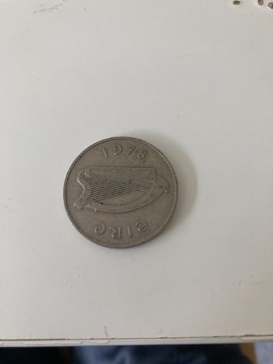 10 Irish pence 1974,1978