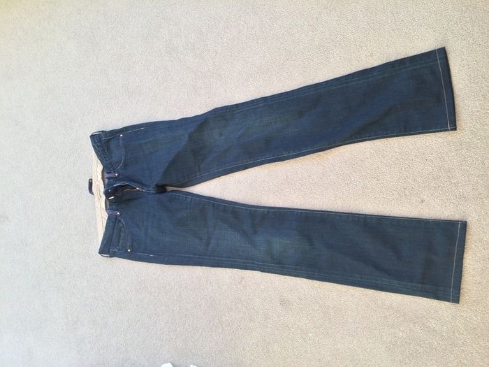 Sienna Miller straight leg jeans