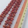 Vintage Venetian Style Tire Shape Eyes Glass Beads Necklace Image 10