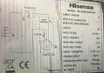 Hisense Under Counter Freezer