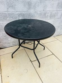 garden table + 4 chairs free