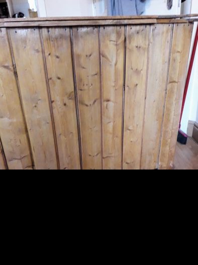 Antique Pine Vanity dresser.