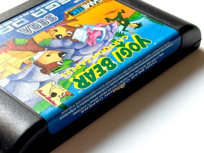 Yogi Bear Cartoon Capers for Sega Mega Drive - Boxed & Minty