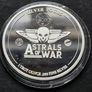 2024 Astrals of War Stardrakes General Sylvarax 1oz Silver Proof Like Image 2