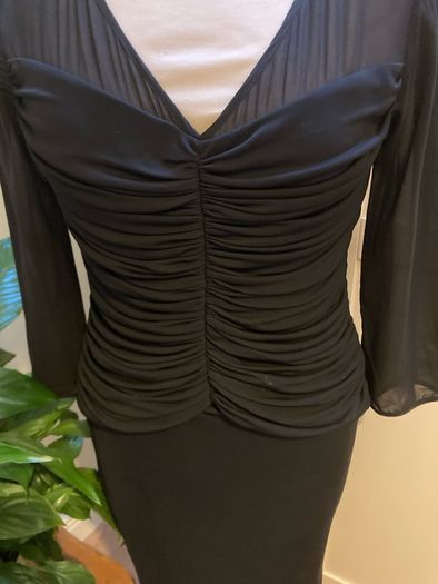 L K Bennett Stunning Elegant Black Dress - Size 10'
