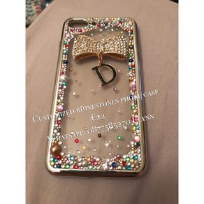 Bling bling customized phone cover (any model)