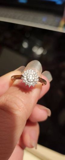 Madison Avenue 9ct Yellow Gold Diamond Band Ring