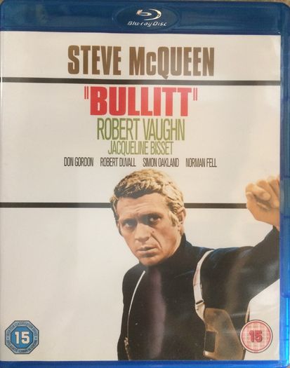 Bullitt [1968] Steve McQueen, Robert Vaughan, Robert Duvall & Jacqueline Bisset [Blu-ray Movie]