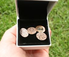 Rose Gold Cufflinks (RD 403907)