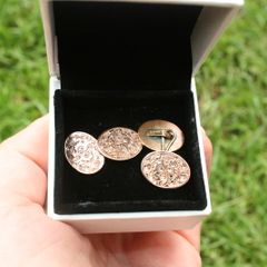 Rose Gold Cufflinks (RD 403907)