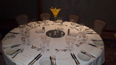 Giant Martini Centrepiece