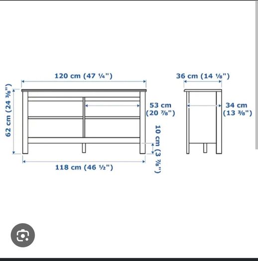Brusali Tv Stand White