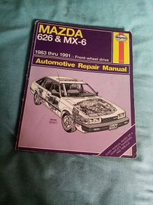 Mazda 626 & MX-6 Haynes manual