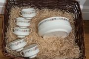 A small part of the Royal Albert Paragon dinner service