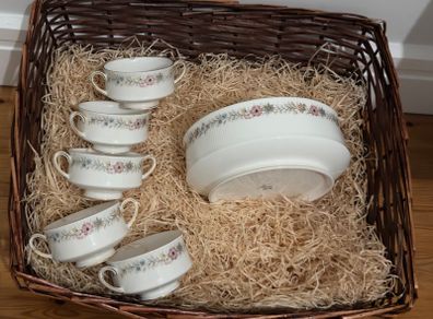 A small part of the Royal Albert Paragon dinner service