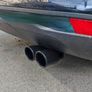 60mm Double Exhaust Tip - Black Image 4