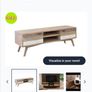 Havana 2 door tv stand Image 2