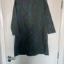 Cos Bottle Green and Blue Dress size Image 4