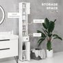 Tall Bathroom Cabinet 180cm Image 3