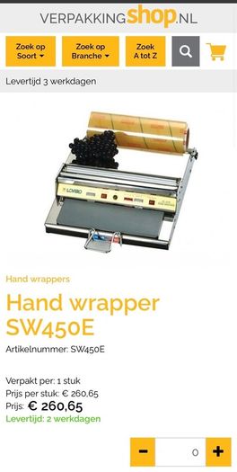 Hand wrapper