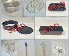 Baking & Cake Making Bundle - Tins, Cooling Racks & Utensils