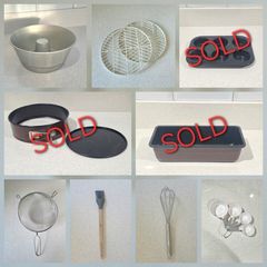 Baking & Cake Making Bundle - Tins, Cooling Racks & Utensils