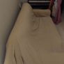 Beige 3 seater Sofa cover Image 7