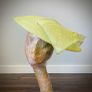 Lime green wide brim hat Image 5
