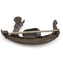 Vintage 925 Sterling Silver & Marcasite Gondola Brooch Image 5