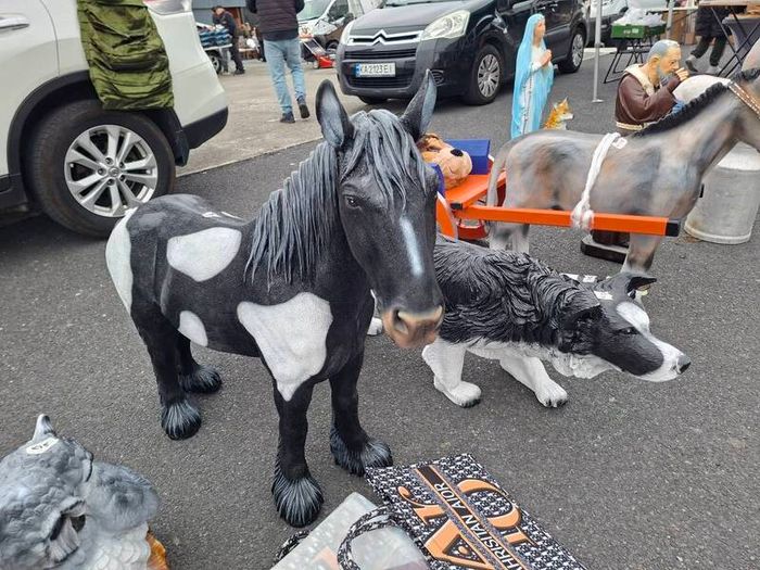 life Size Animals & Religious Statues.