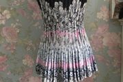 Pleated blouse. New. Size S