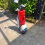 Vintage Hogan Leather Cart Golf Bag Image 4