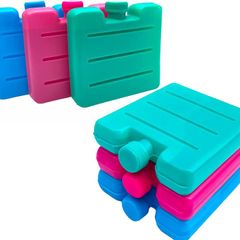Pack of 3/6 Small Mini Freezer Blocks Ice Packs For Cool Bags Lunch Box Camping Picnic Travel Caravan