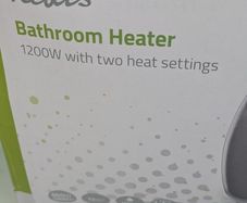 Nedis bathroom heater brand new