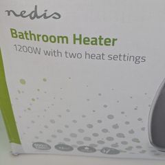 Nedis bathroom heater brand new