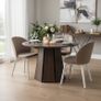 The Sterling Extendable Round Dining Table 100 to 140cm Image 8