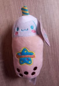 Cinnamoroll bubble tea soft toy
