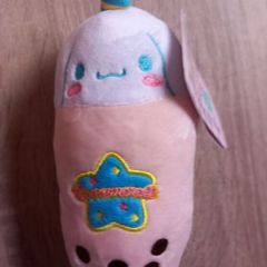 Cinnamoroll bubble tea soft toy