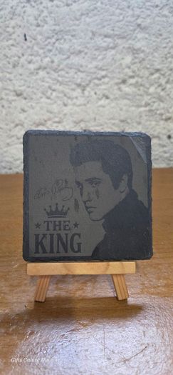 Elvis Presley Vintage Slate Coaster Set