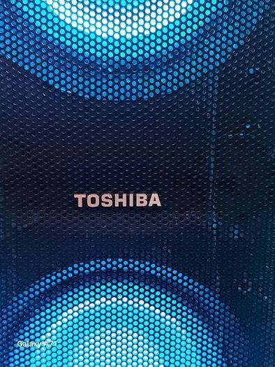 TOSHIBA Portable Sound System, Party Speaker, Bluetooth, Model TY-ASC65, everything working perfect