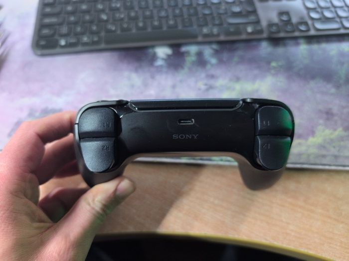 PS5 controller - black - upgraded (TMR)