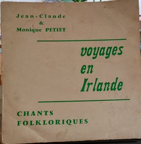 Voyages en Irlande LP Jean Claude & Monique Petiet
