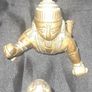 Beautiful Old Solid Brass Statues PRICE 25 Euro EACH, Ganesha, Laddu Gopal or Bal Krishna, Mahavira, Lion of Saint Mark, a symbol of Venice, Italy, Krishna Gopala Idol Statue et Image 6