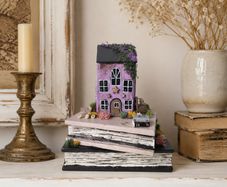 Handcrafted wooden books!