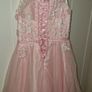 Confirmation dress 12-13yrs pink Image 2