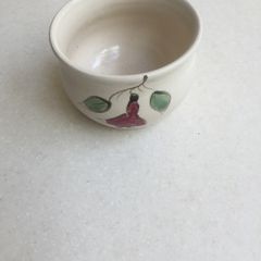 Kylemore pottery fuschia sugar bowl