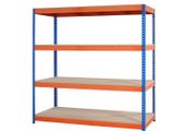 4 Tier Heavy Duty Industrial Shelving Longspan