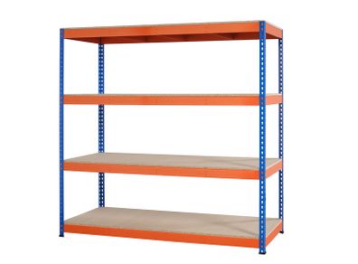 4 Tier Heavy Duty Industrial Shelving Longspan