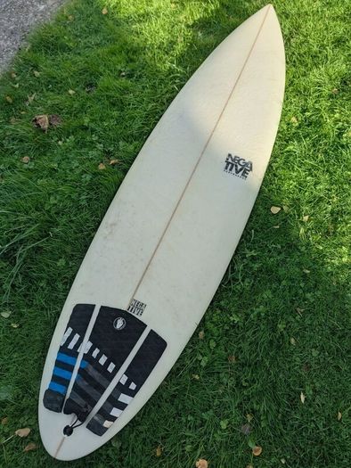 6' 6' Surfboard - Negative Superfish