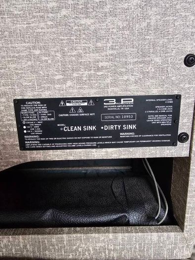 3rd Power Clean Sink (10th Anniversary) - Hand-wired Nashville Combo